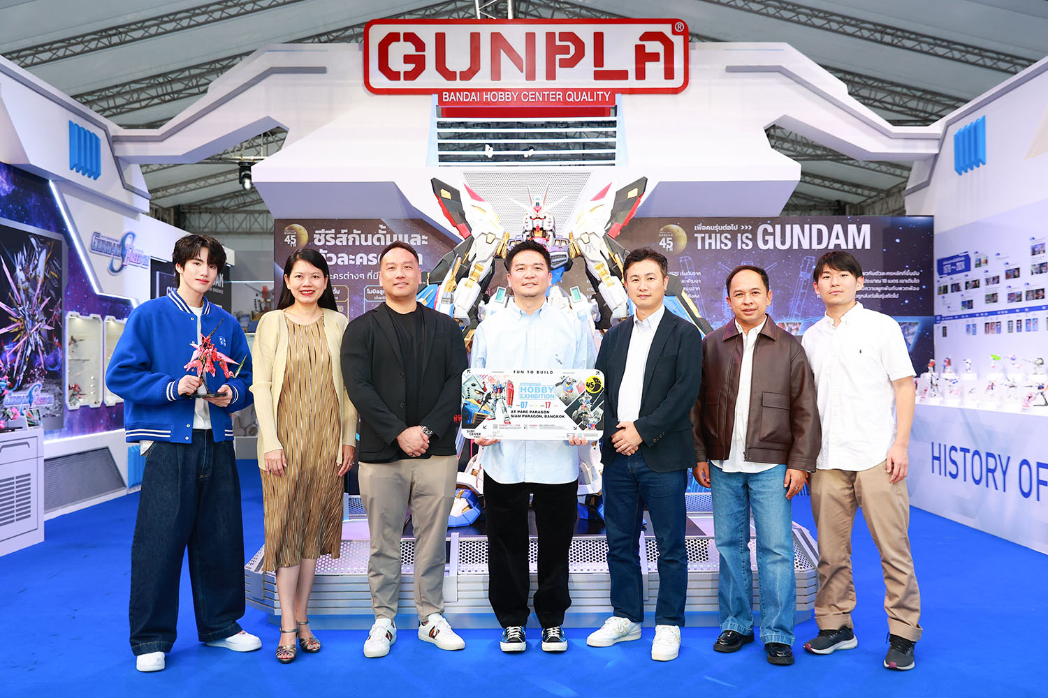 Gundam’s 45th Anniversary Celebration Comes to Siam Paragon Exhibition