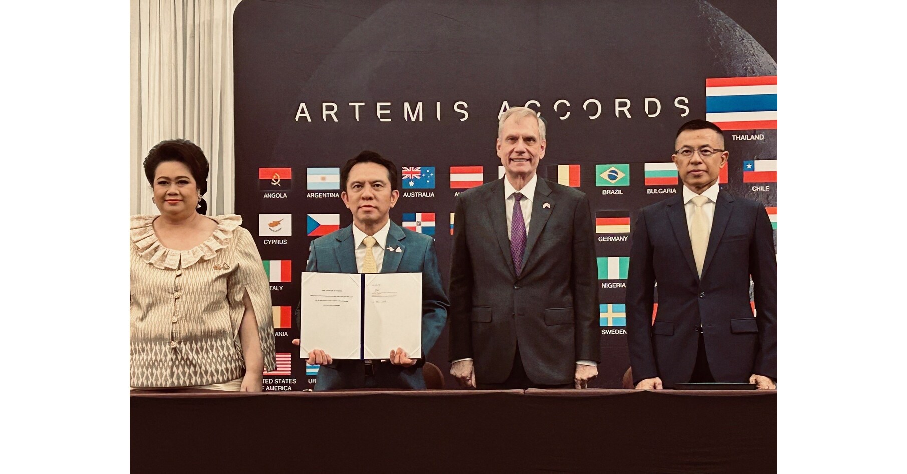 Thailand Signs Artemis Accords